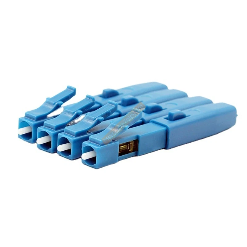 10PCS LC UPC Fast Connector SM fiber optic quick connector LC Embedded type Adapter for Fiber Network 2.0*3.0mm Drop Cable