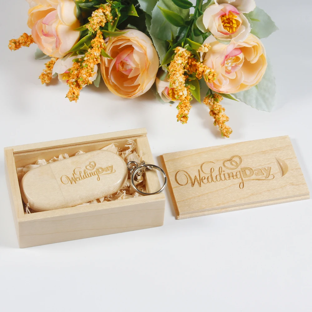 예쁜 나무 USB 플래시 드라이브 128GB 무료 맞춤형 로고 메모리 스틱 64GB 실제 용량 펜 드라이브 32GB 키체인 U 디스크 16GB