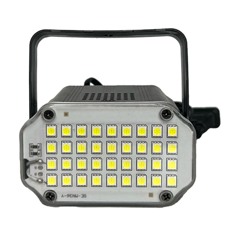 

Strobe Light With Sound Activation & Adjustable Speed, 36 Super-Bright White LED Easy Install Easy To Use