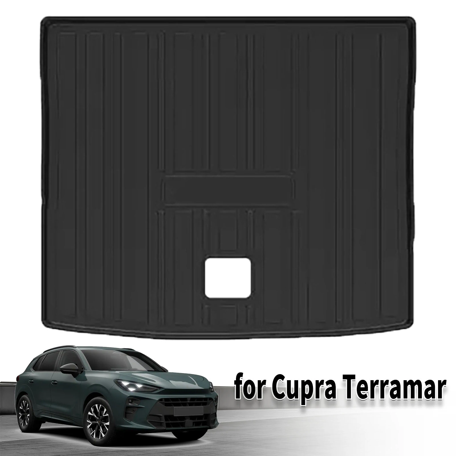 

for Cupra Terramar 2026-2024 High Quality TPE Car Floor Mats & Trunk Mat Protector, Waterproof, Dustproof, Easy Clean