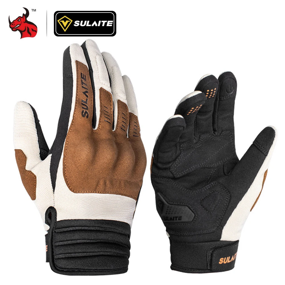 

Motorcycle Gloves Men Touch Screen Full Finger Racing Climbing Cycling Riding Breathable Motocross Gloves