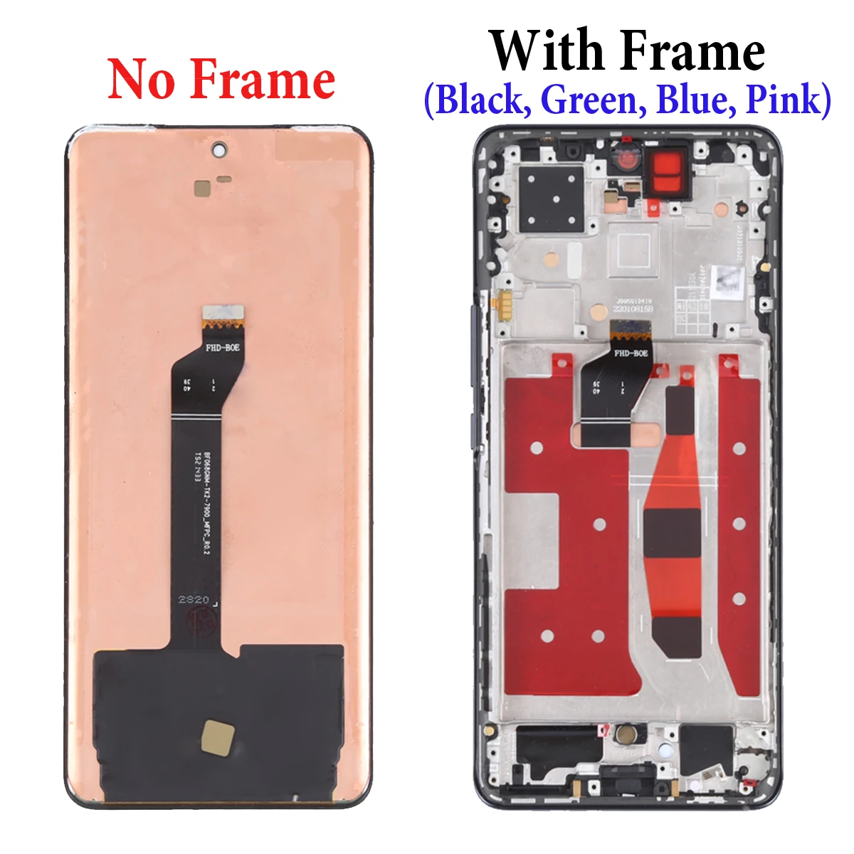 For Huawei Honor 60 Pro TNA-AN00 LCD Display Touch Screen Digitizer Assembly