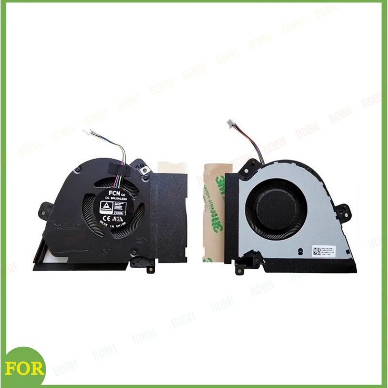 BDBH New For ASUS TUF Dash F15 FX516 FX516P FX516PM FX516PC CPU GPU Cooling Fan Portable Laptop Cooler