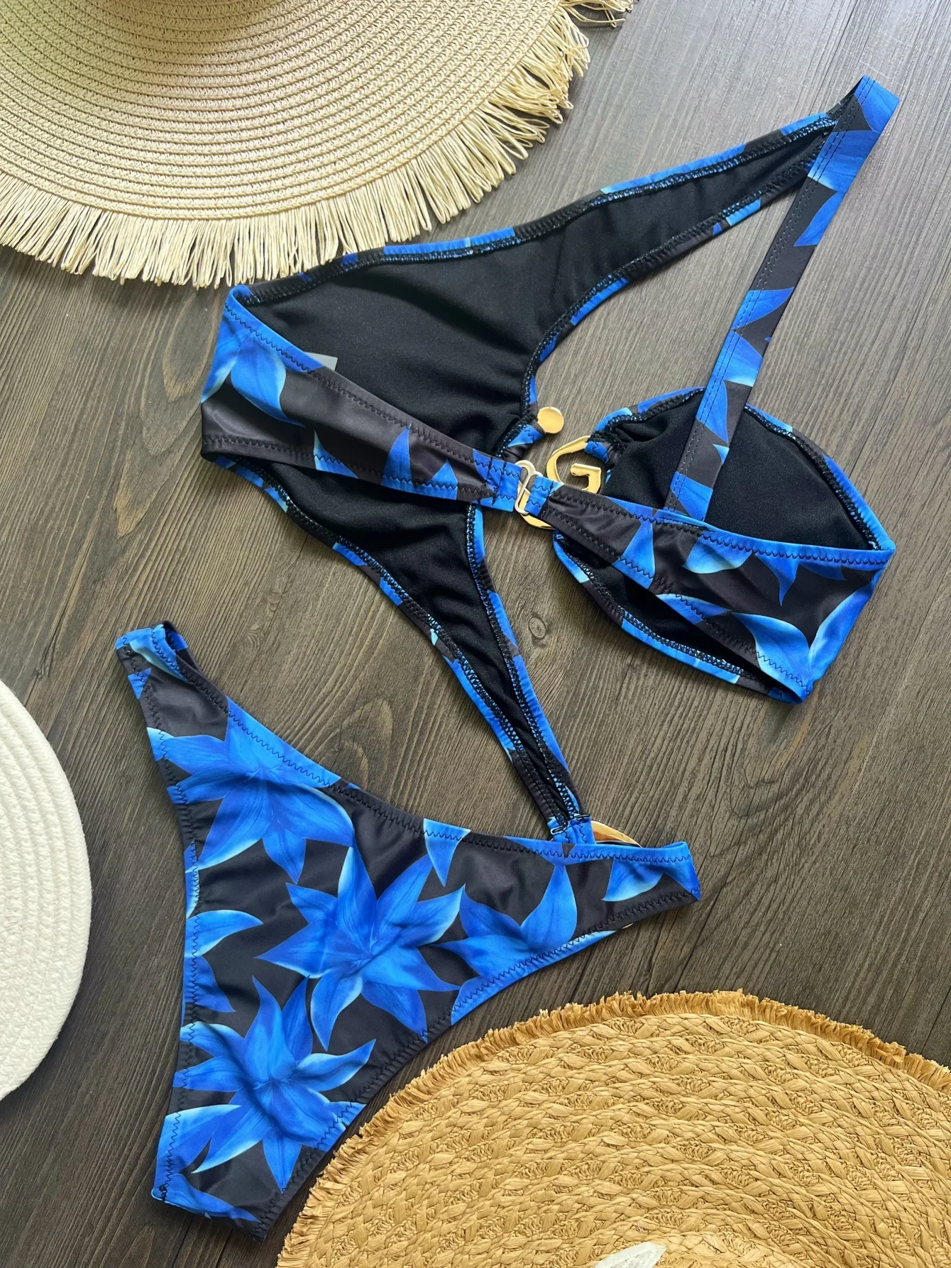 Push Up ผู้หญิงเซ็กซี่ One Piece ชุดว่ายน้ําหญิงชุดว่ายน้ํา 2024 Monokini หนึ่งไหล่ชุดว่ายน้ําชุดว่ายน้ําเอวสูง Biquini
