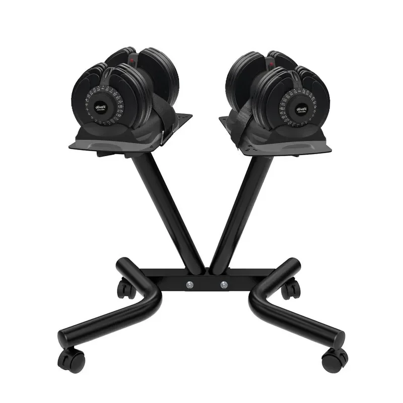 Heavy Duty Metal Dumbbell Rack Adjustable Weight Storage Stand Multifunctional Gym Equipment Organizer for Home Fitness