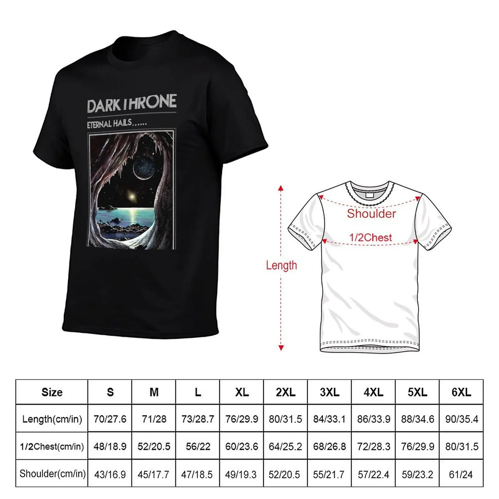 DARKTHRONE BAND T-Shirt man graphic t shirt man t shirts for men casual T-Shirt