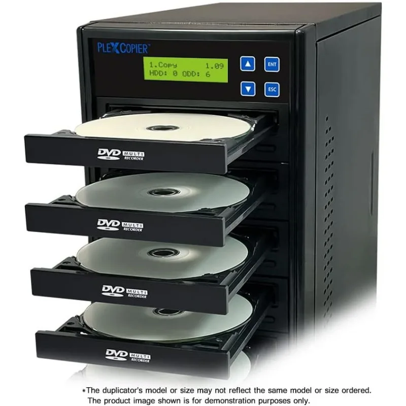 24X SATA 1ถึง5 CD DVD M-Disc รองรับ duplicator Writer COPIER Tower with Free DVD Video Protection