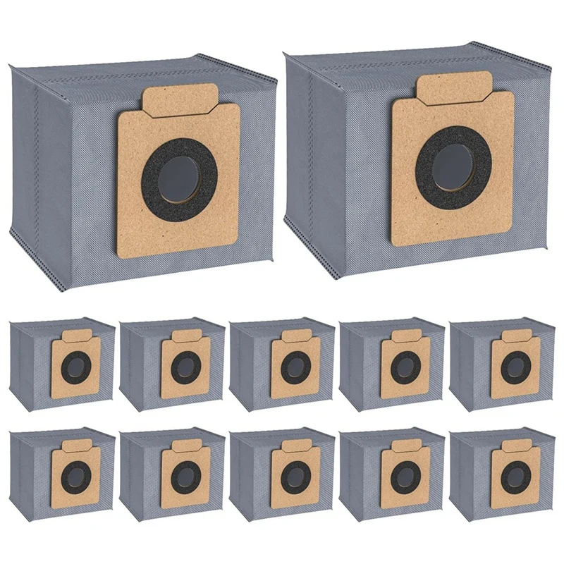 

ABKB, 12 упаковок, сменный мешок для пыли для Eufy Clean X8 Pro X10 Pro Omni, сменные мешки для пылесоса, самоопорожняющей станции