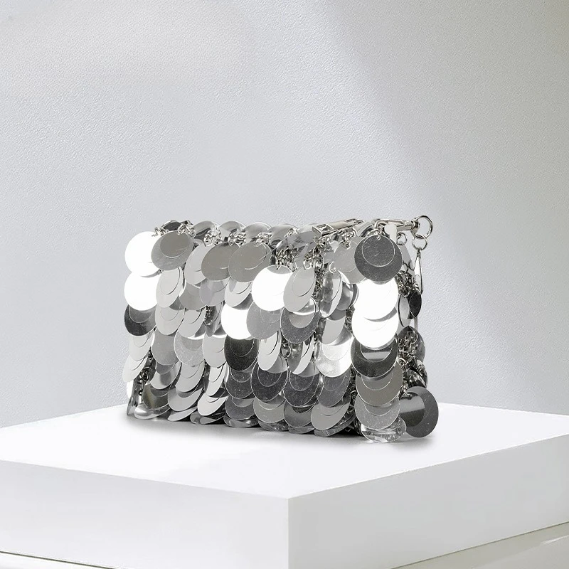 

Sequined Crossbody Bag for Women Shoulder Bag Dinner Bag Chain Purse and Handbags Designer Bags Сумка Женская Bolsos De Mujer