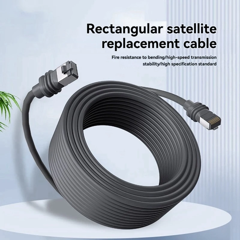 For Starlink GEN3/V3 Network Cable Connector Waterproof Outdoor Fiber Jumper For Enhanced Connectivity