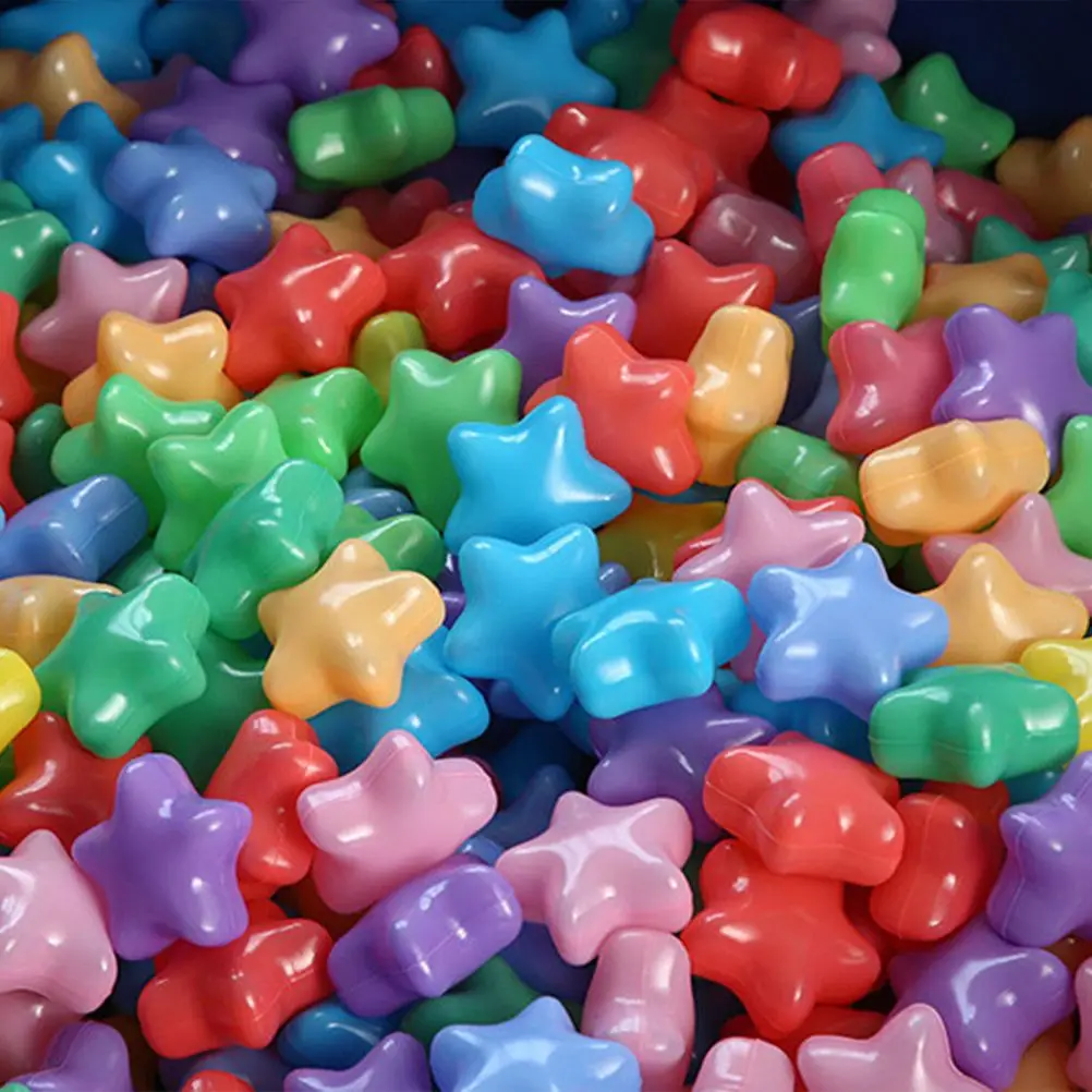 Pozzo per palline oceaniche per bambini Palline Stelle Pozzi giocattolo in plastica a forma di piscina per bambini Divertenti