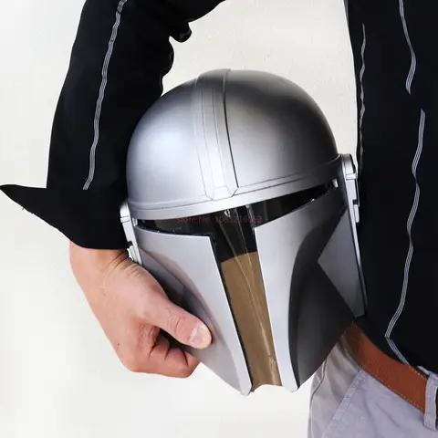 Anime Star Wars Adult Cosplay Helmet The Mandalorian Helmet Skywalker Rises Mando Bounty Hunter Pvc Mask Christmas Gift Toys