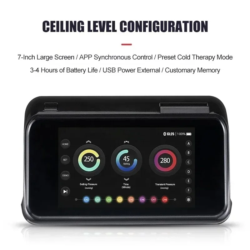 

Deep Relaxation Air Compression Leg Massager - New Style Whole Body Recovery System