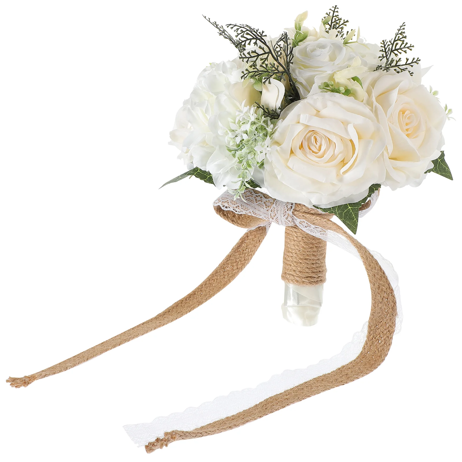 Rose Bouquet Artificial Flower Bridal Bride Weeing Flowers Decorations Mori Department Silk For