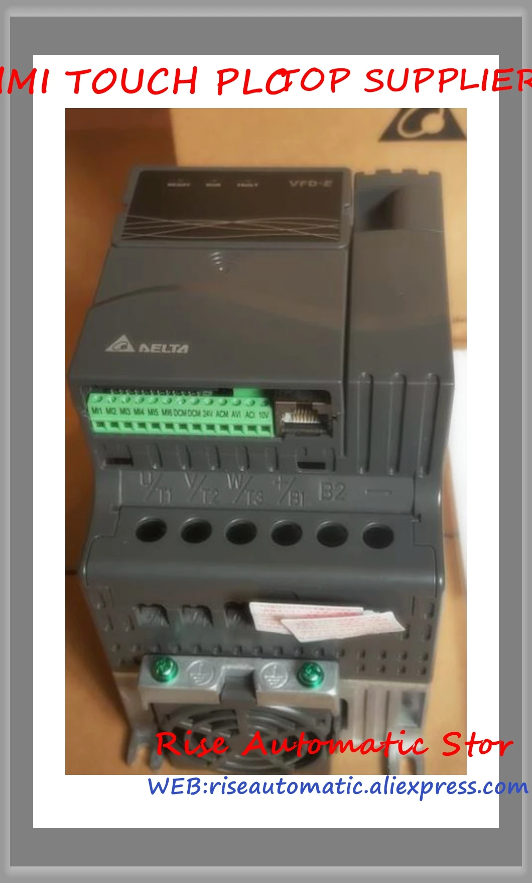 

VFD075E43A VFD-E 3-фазный 380 В 7,5 кВт 10 л.с. 18 А 600 Гц Новый инвертор переменного тока