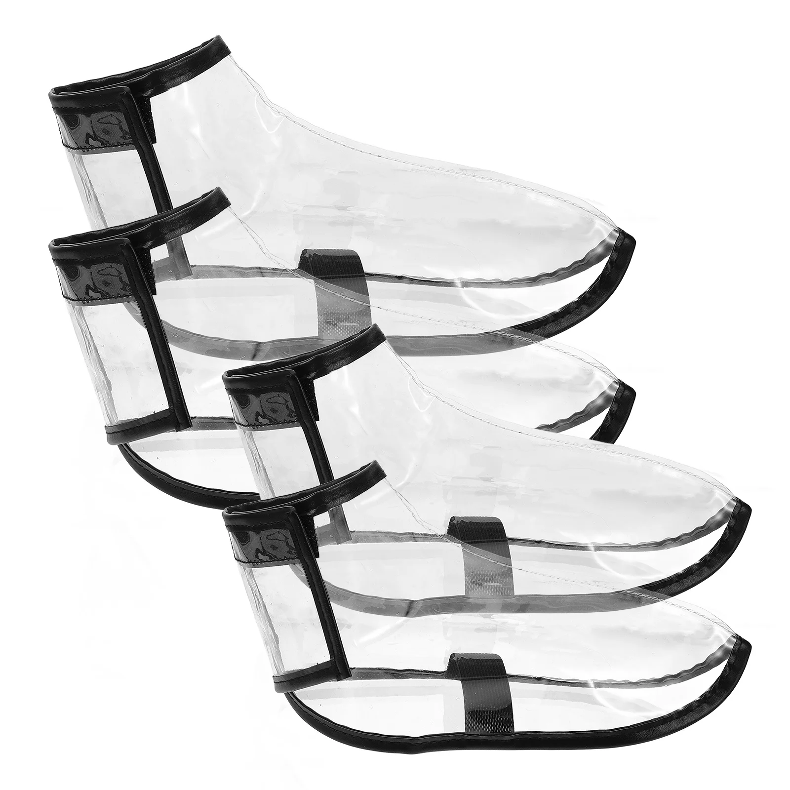 

2Pairs Salon Shoe Covers Waterproof Protection for Hairdressers Stretchable Dirt-Resistant Shoe Protectors for Wet Conditions