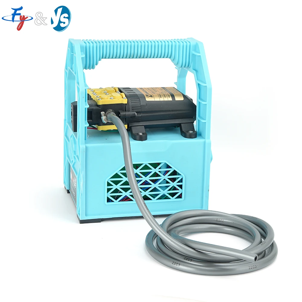 12V Portable Electric Sprayer Pump High Pressure Diaphragm Pump for Agricultural Garden Irrigation Car Washing