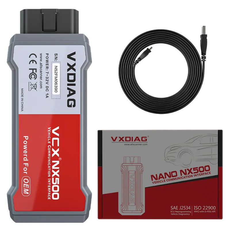VXDIAG VCX NX500 for Ford/Mazda 2 in 1 IDS131 J2534  OBD 2 Diagnostic Tool