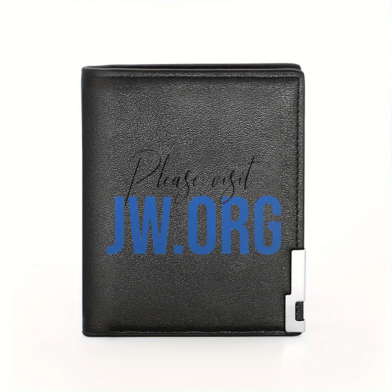 Please Visit JW.ORG Business Mens Casual Elegant Simple Practical Quality Wallet Stylish Printing Graphic Creative Christmas Gif