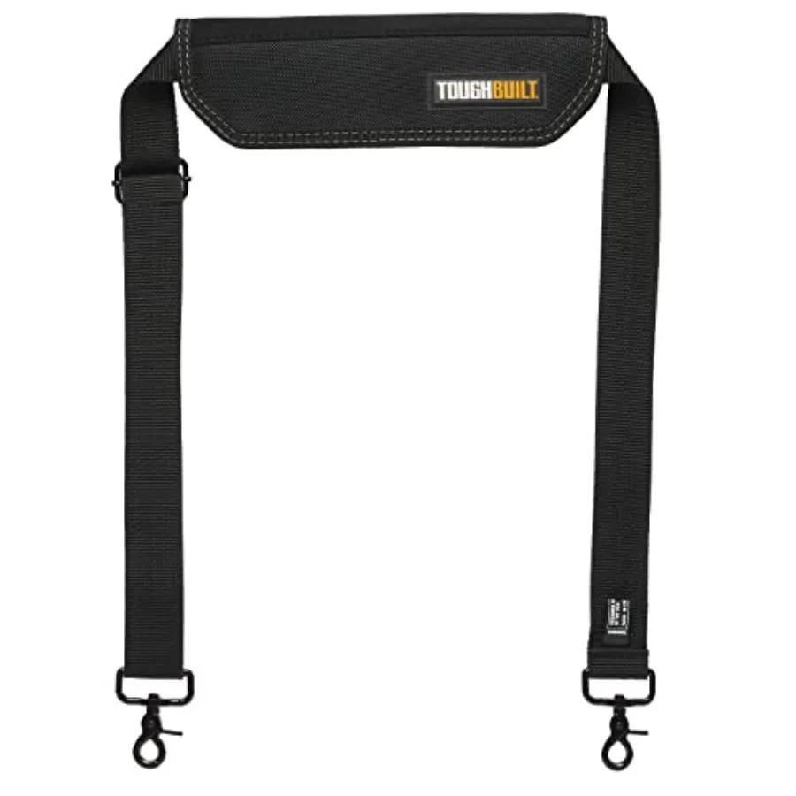 

Shoulder Strap, Heavy-Duty Adjustable Padded Shoulder Strap with Non-Slip Comfort Pad and Metal Swivel Hooks, Reinforced Webbin
