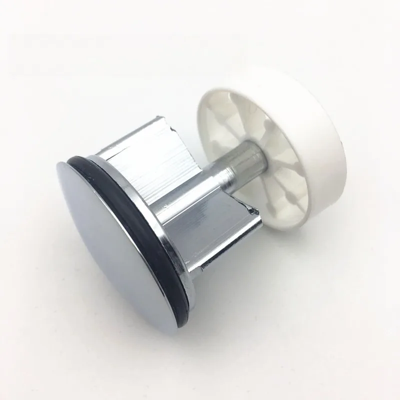 New Copper Pop-Up Drain Plug 38mm for Kitchen & Bathroom - Chrome Finish Sprung Mechanism 1pcs