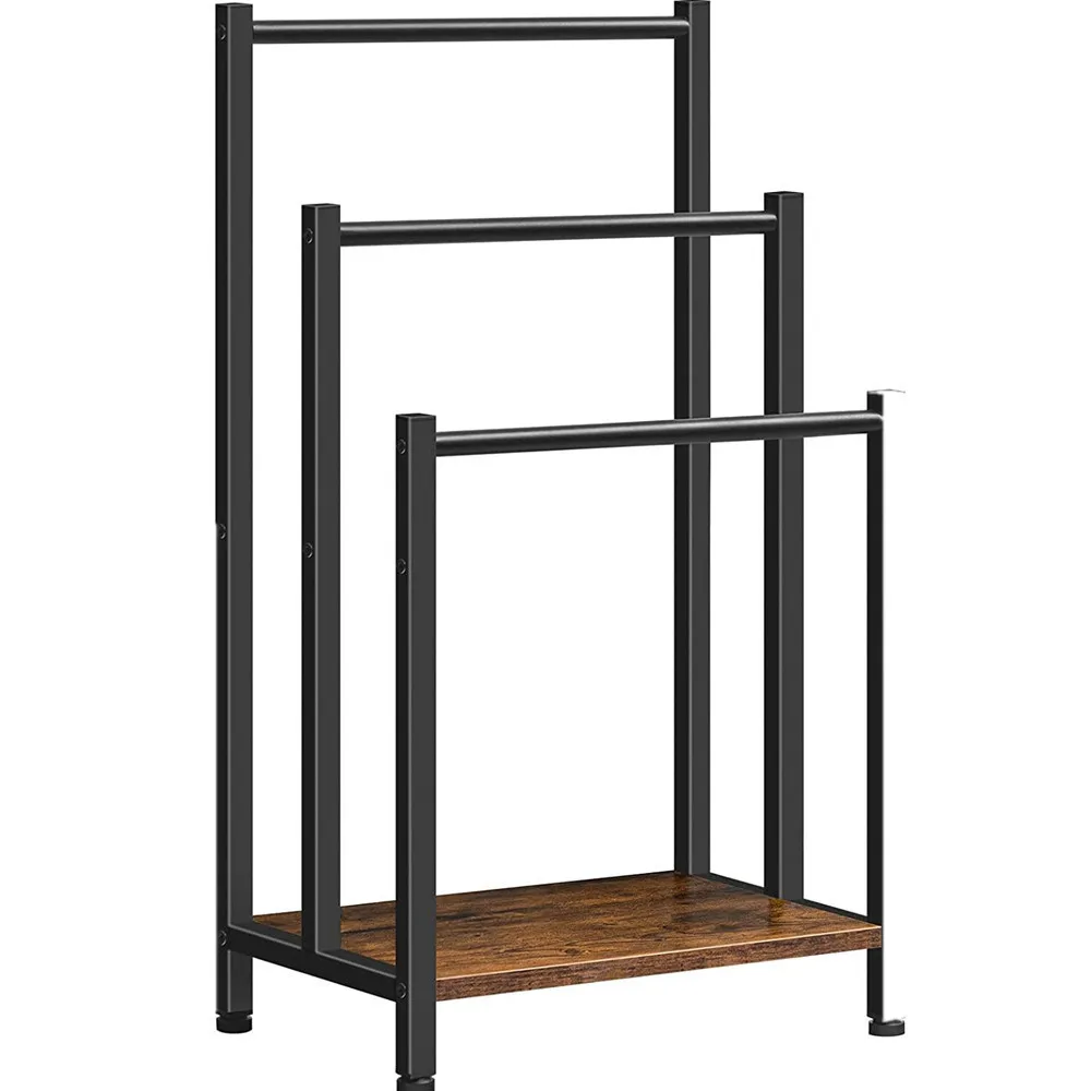 

bathrobe rack Living room simple floor hanger Metal towel rack Bathroom clothing rack