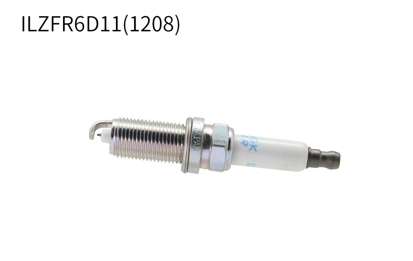 4PCS Iridium Platinum Spark plug ILZFR6D11 1208 is suitable for 3 Series logo 307 Citroen C4L