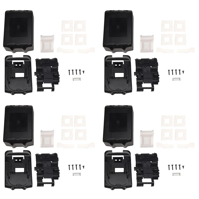 ABMI-4X BL1830 With Li- Power Tools Battery Case Replacement For  18V BL1840 BL1850 Plastic Shell,