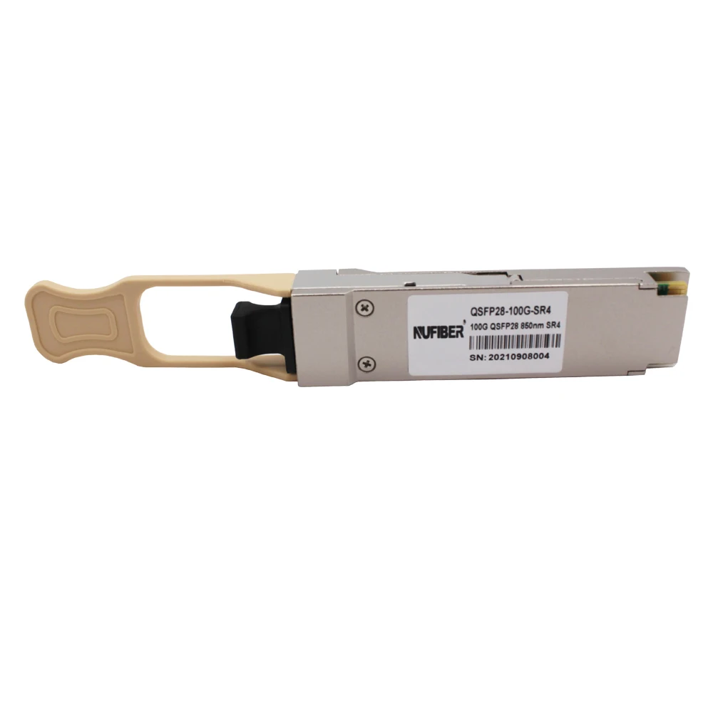 Módulos de Gbase QSFP28-100G, duplex MMF, transceptor MPO, 100G, SR4, 850nm, 100m