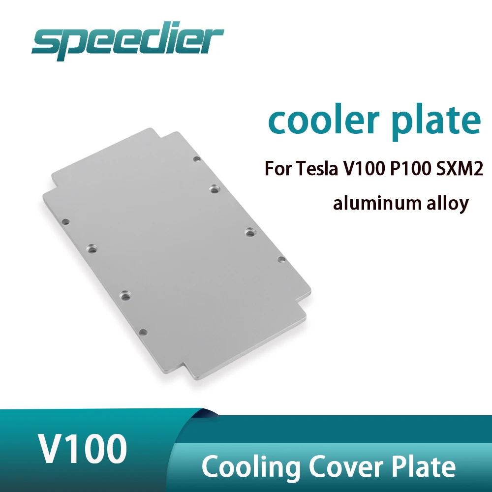 

Крышка испарительной камеры с водяным охлаждением для NVIDIA Tesla V100 SXM2: Высокоэффективный кулер для графических процессоров для ИИ-вычислений и глубокого обучения