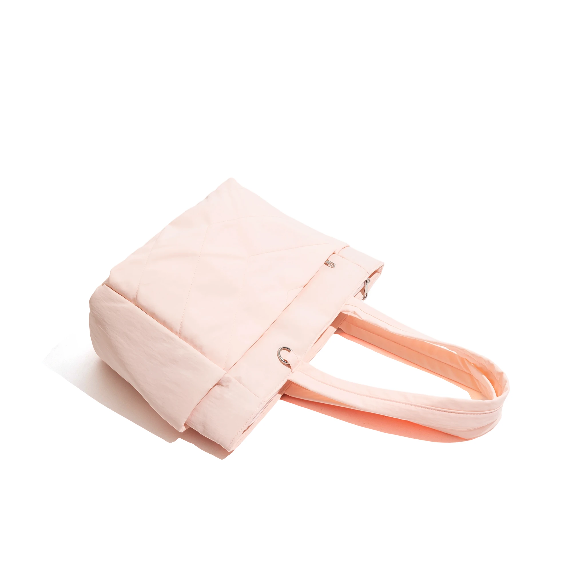 2026 New Nylon Fleece Large Capacity Commuting Simple Daily Tote Bag Portable Multifunctional Shopping Bags