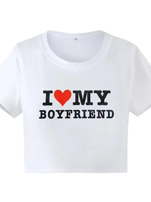 تي شيرت نسائي مطبوع عليه حروف ort Sve بتصميم حروف من البوليستر للربيع والصيف كاجوال للسيدات عصري عصري #5