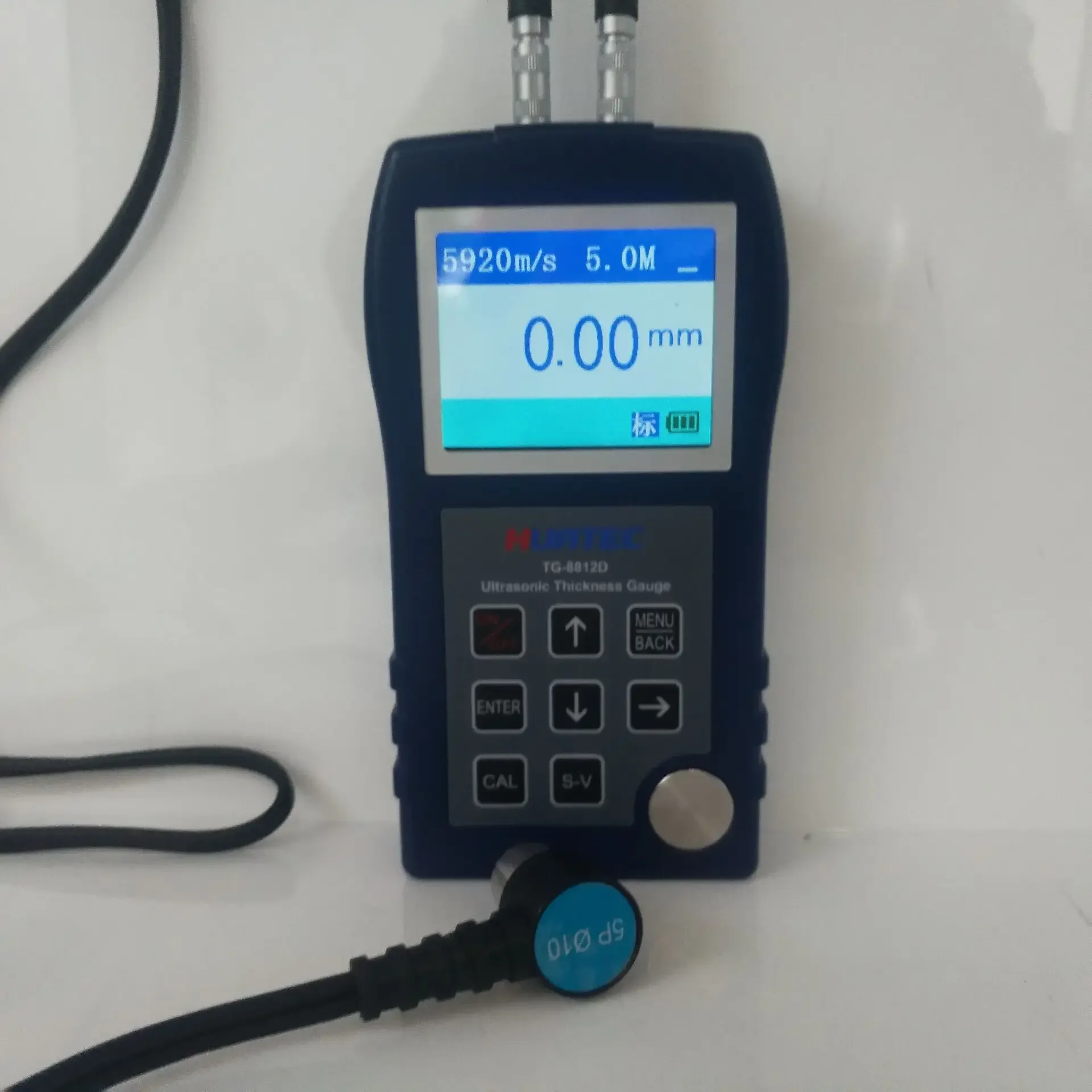 HUATEC New Through coating ultrasonic thickness gauge TG-8812D