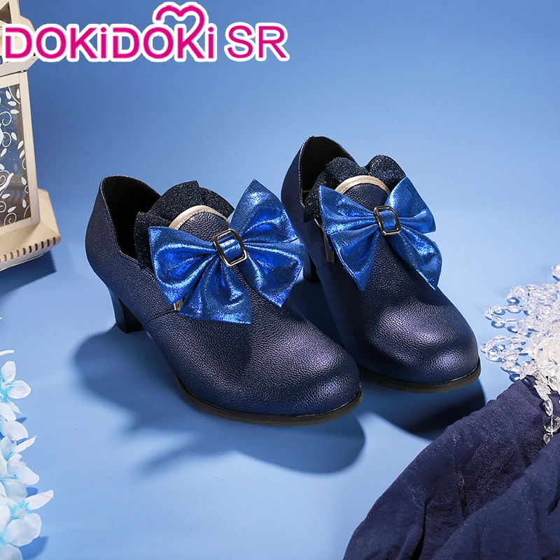 IN STOCK Furina Shoes Cosplay Game Genshin Impact Cosplay DokiDoki-SR Halloween Fontaine Focalors Cosplay Shoes Furina Genshin