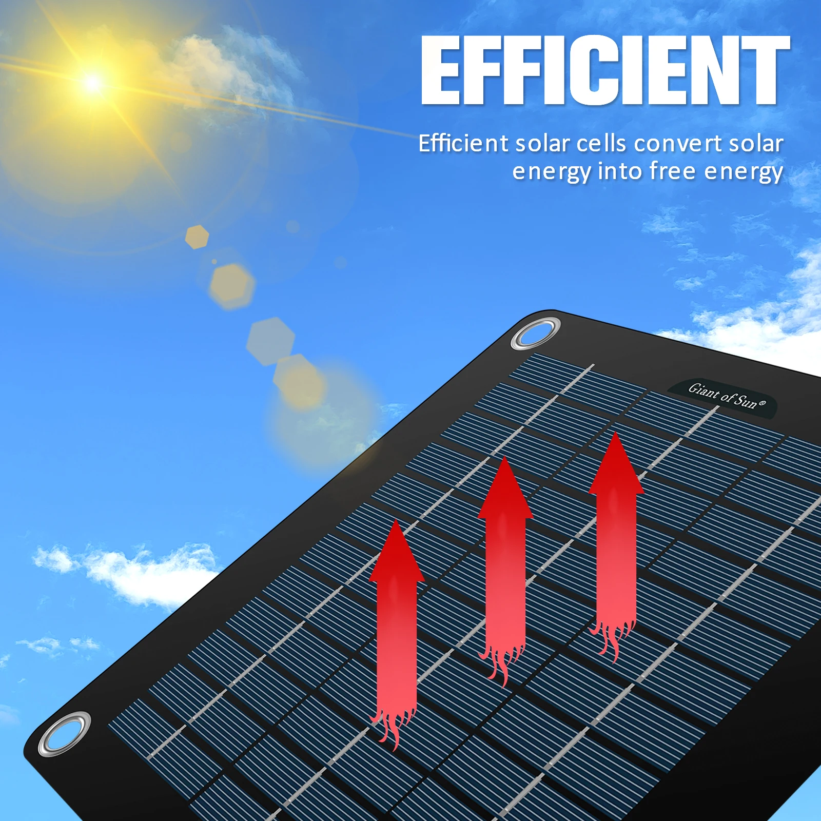 10W Solar Panel Kit 12V Waterproof Solar Trickle Charger Portable Solar Powered Charger Car Battery Maintainer for Car RV Boat