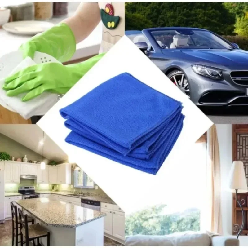 Microfiber Cleaning Cloths Lint Free Microfiber Cleaning Towel Cloths for Car Window Reusable Cleaning Towels Super Absorbent