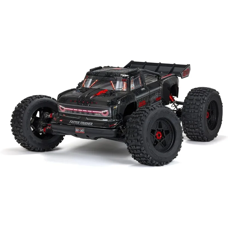 

RC Truck Outcast 4X4 8S BLX 1/5 Stunt Truck Black RTR(Transmitter and Receiver Included, Battery and Charger Not Included)