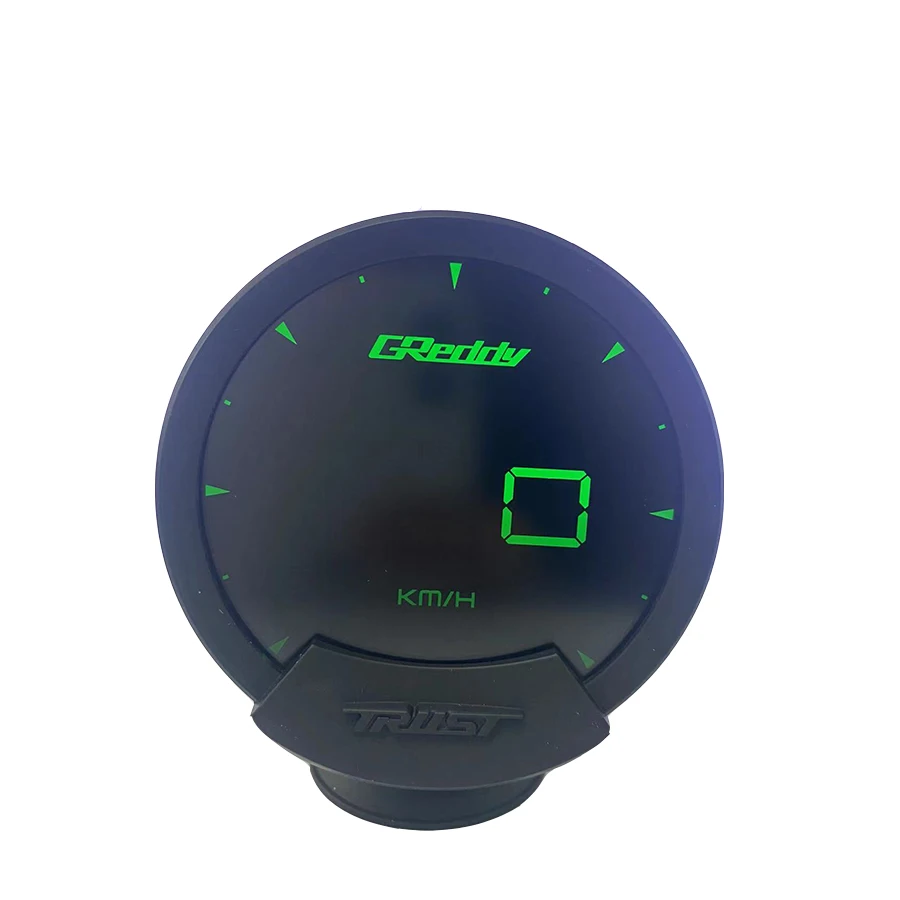 10 Kleuren Greddi Sirius Lcd Race-Gauge Turbo Snelheid Volt Water & Olie Temp Olie Pers Rpm A/F Brandstofverhouding Geen Controller Vereist
