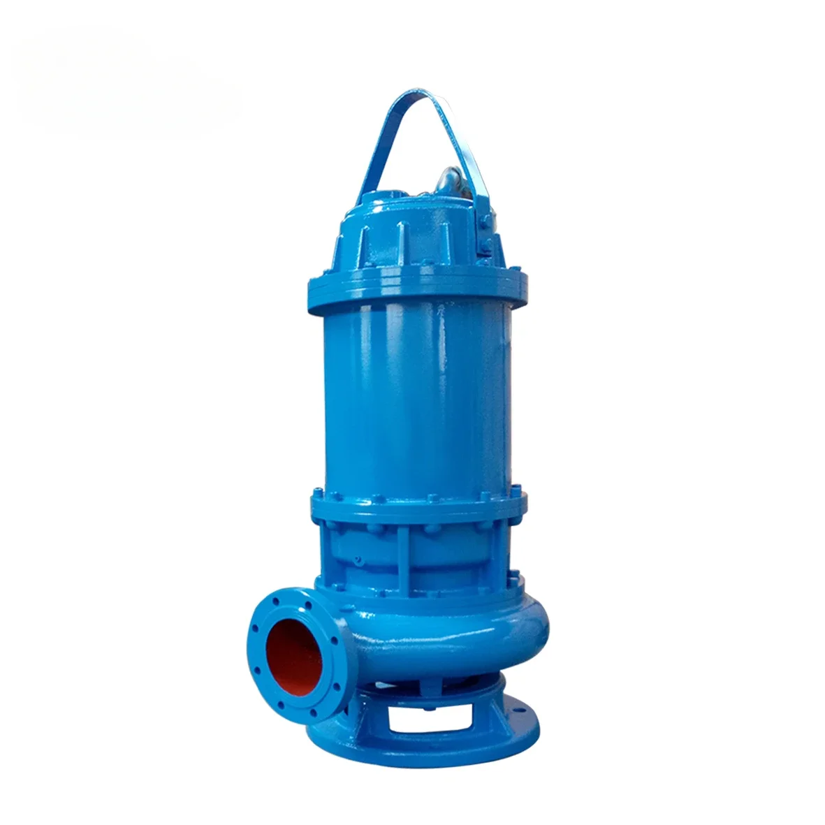 1 2 3 4 5 6 7 8 10 Inch WQ Series Cast Iron Submersible Vertical High Lift Cutting Dirty Water Sewage Pump