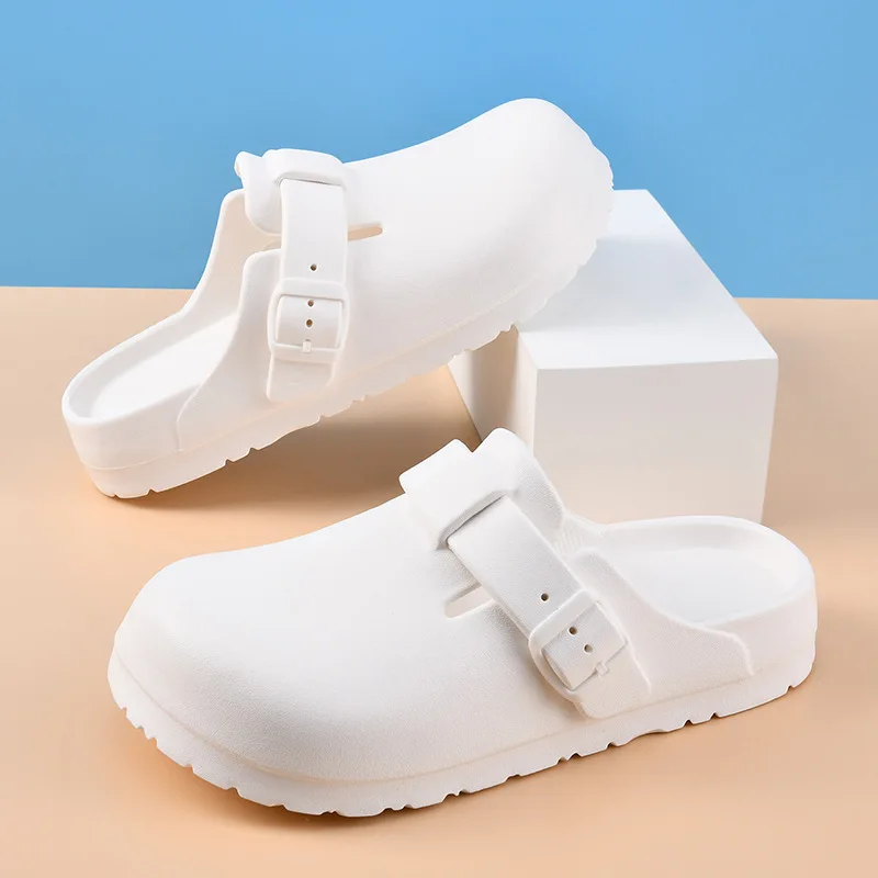 

Мужские сабо, шлепанцы, новые летние тапочки, рабочие тапочки для медсестер, мягкие шлепанцы из ЭВА, противоскользящие лабораторные водонепроницаемые медицинские тапочки