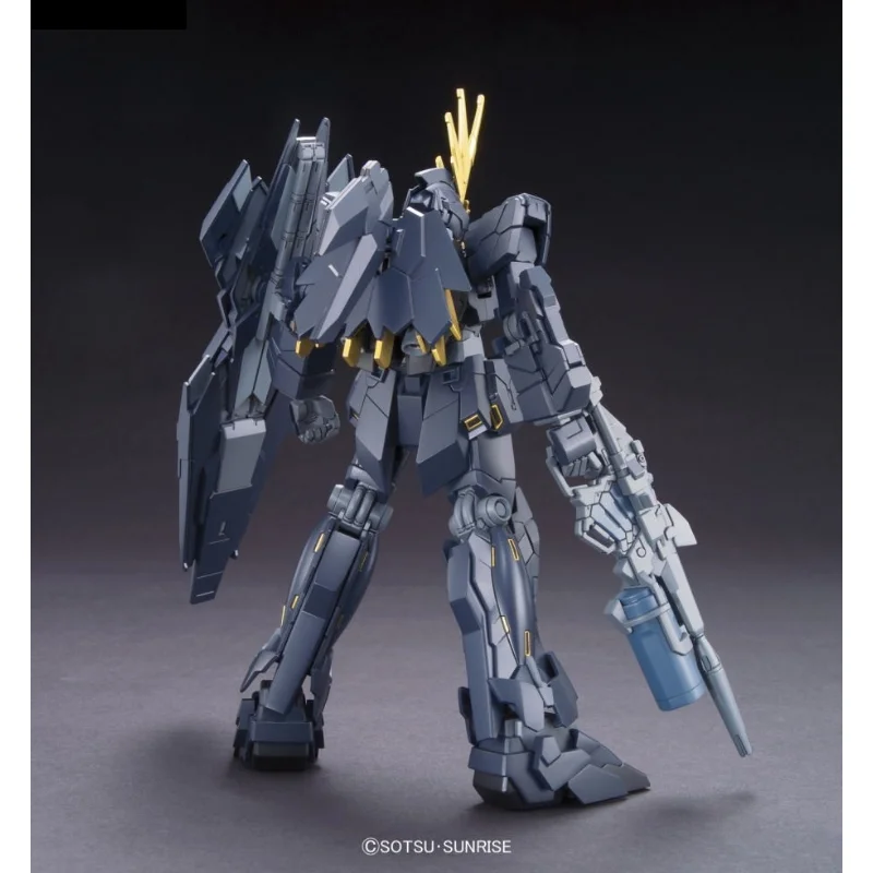 Bandai Original 1/144 HGUC RX-0 Unicorn Banshee Norn (modalità unicorno) Action Figure Assembly Model Kit regali da collezione