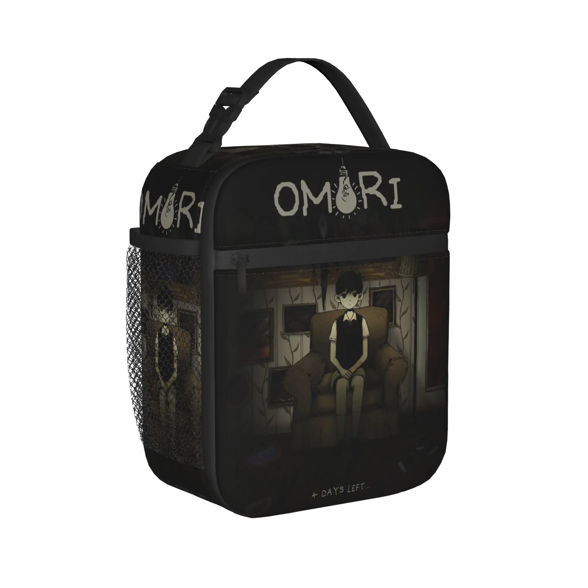 Omori Alone Thermal Insulated Lunch Bag for Picnic  Portable Bento Box Cooler Thermal Lunch Boxes