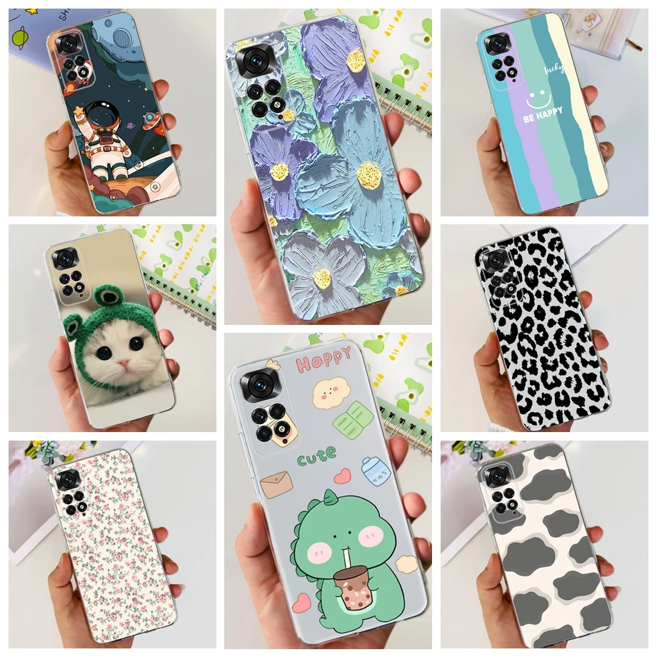 

Чехол для Xiaomi Redmi Note 12 Pro, мягкие чехлы для телефонов 6,67 дюйма из ТПУ, задняя крышка для Redmi Note 12, Note12 Pro, 4G, чехол с масляными цветами, динозаврами