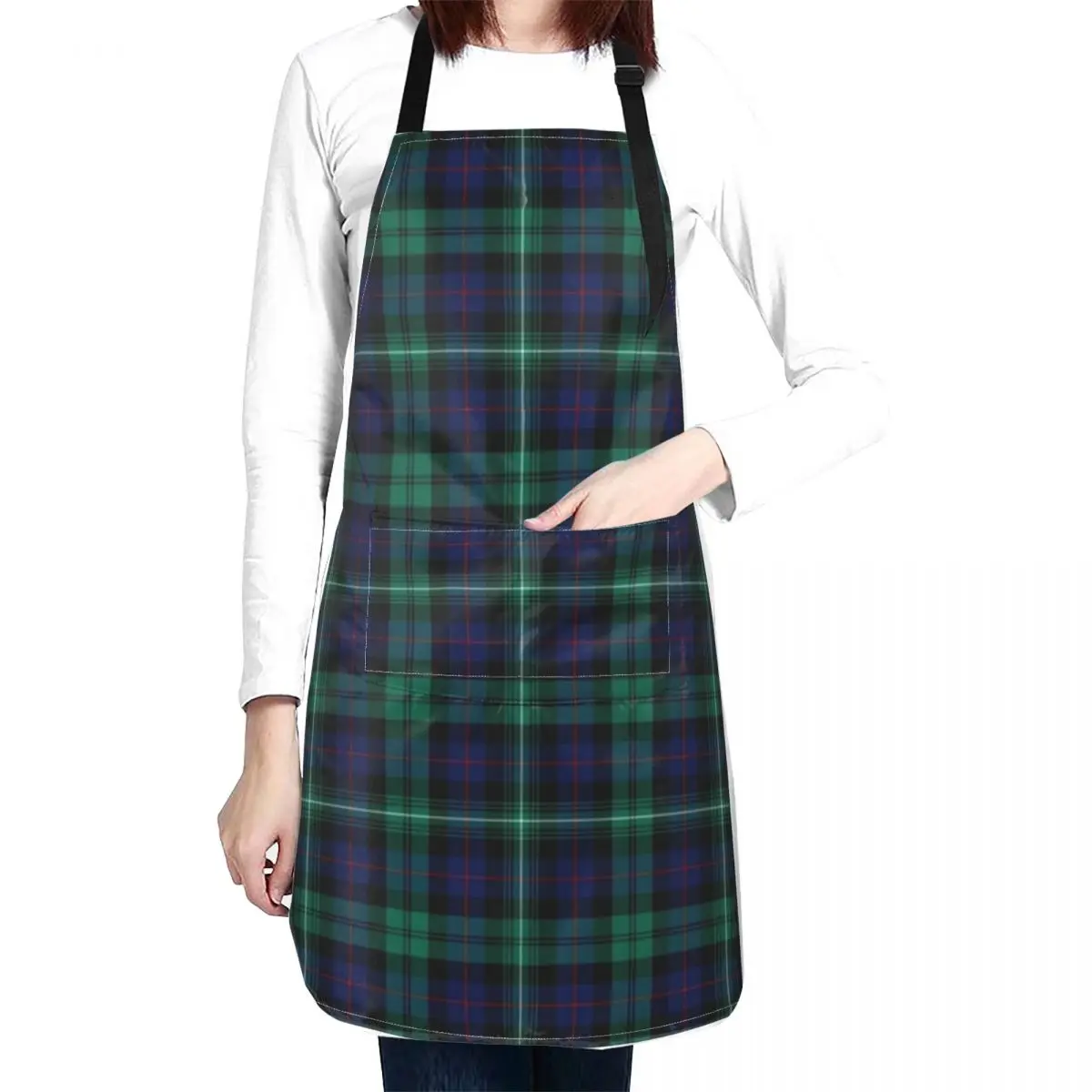 Clan Urquhart Tartan Apron Kitchen Front cooks clothes Apron