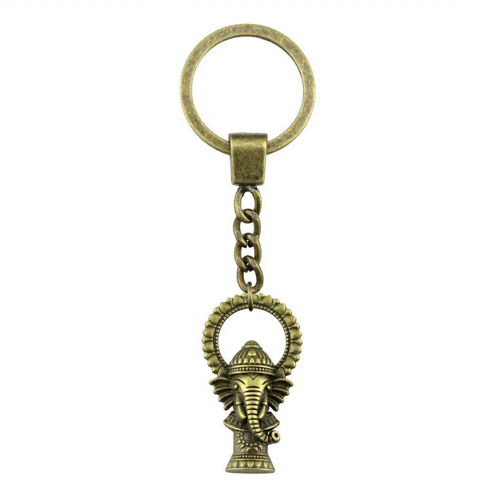 1pcs Big Elephant Aesthetic Keychains Pendant Charms For Jewelry Making New In Ring Size 30mm