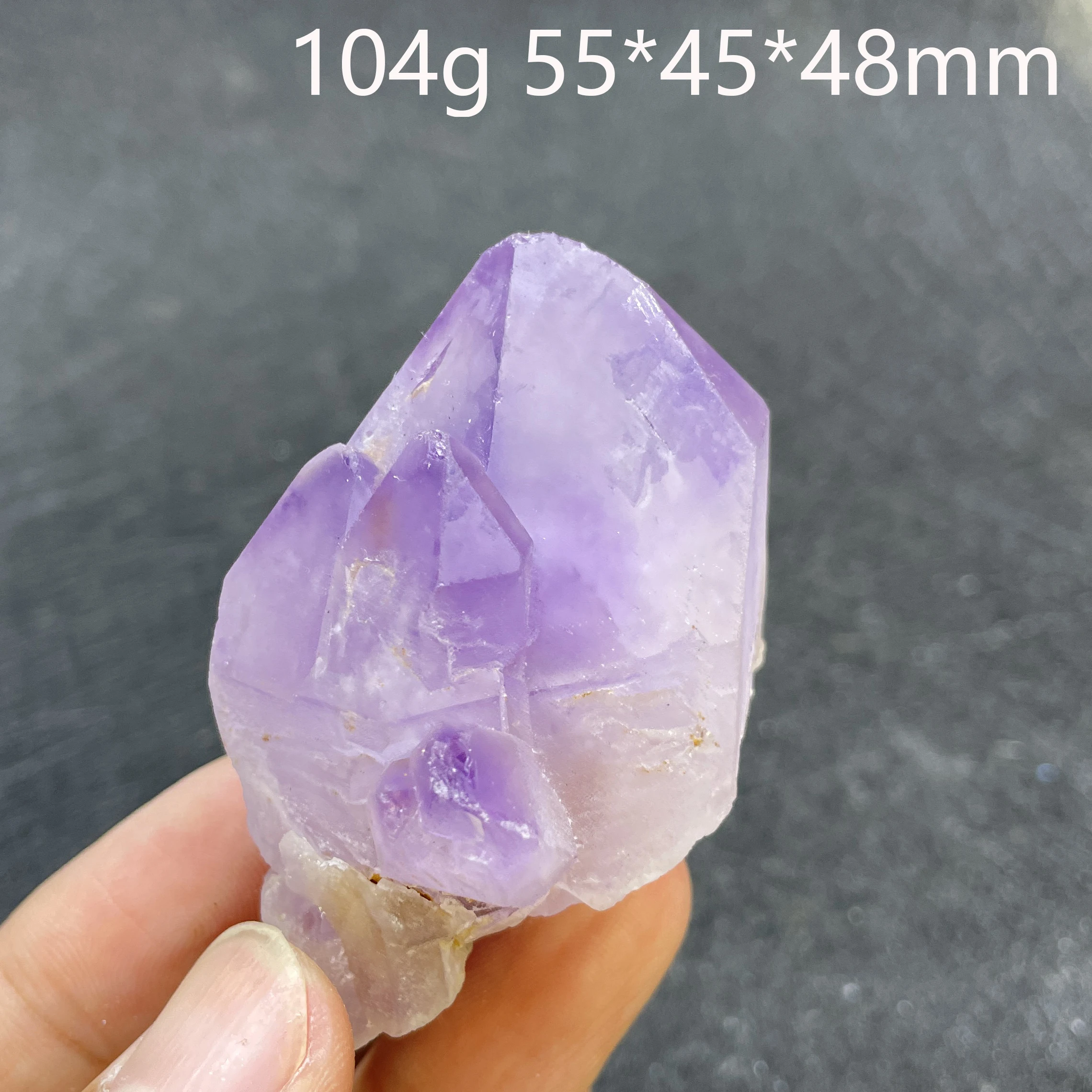 Natural Stone Amethyst Skeletal Crystal Mineral Specimen Quartz Cluster Raw Rock Decoration Rough Polished Healing