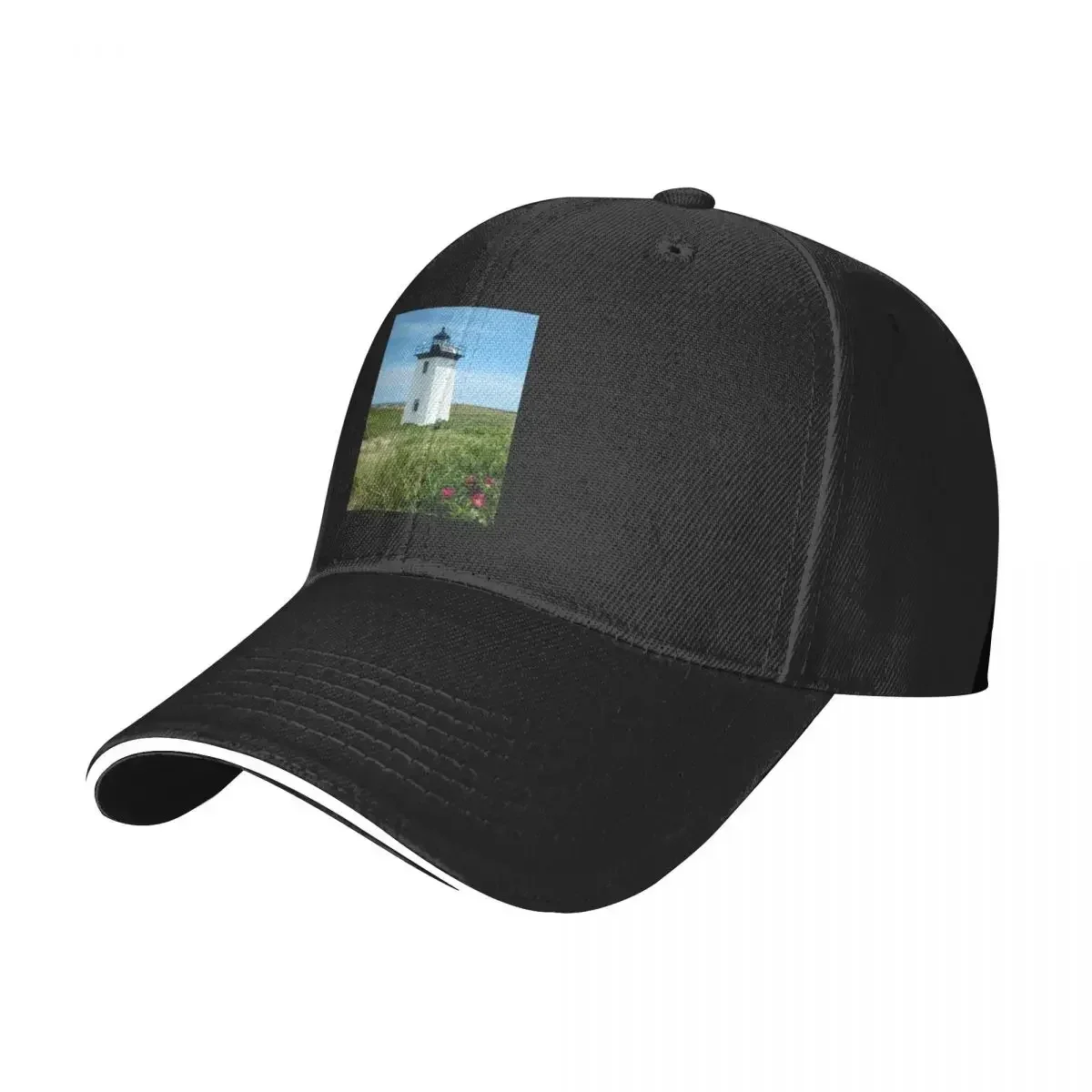 Provincetown USACape Cod National Seashore. Wood End Light. Baseball Cap Snap Back Hat Kids Hat Women's Beach Outlet Men's