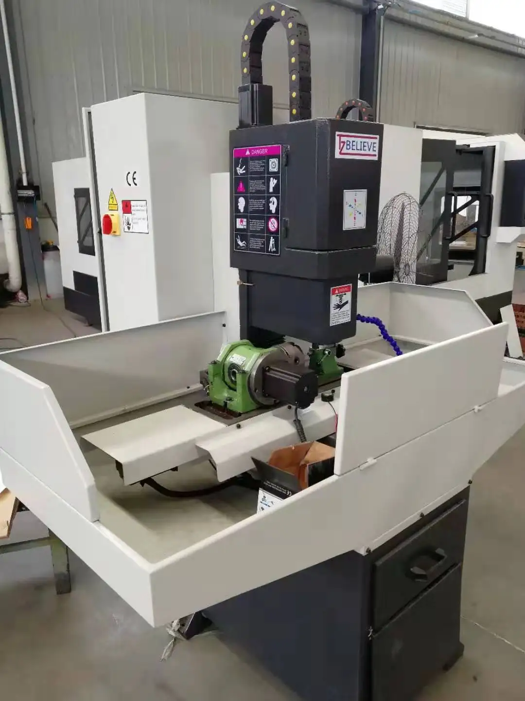 XK7120-4TH CNC milling machine MACH3 control 4TH AXIS