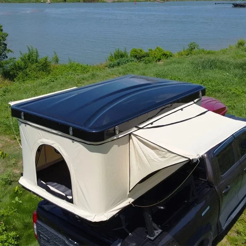 High Quality Pop Up Roof Top Tent Truck Bed Camping Tent 4x4 Offroad Fit For Tundra Ram Frontier D-max Triton L200 Ranger Maveri - view 5