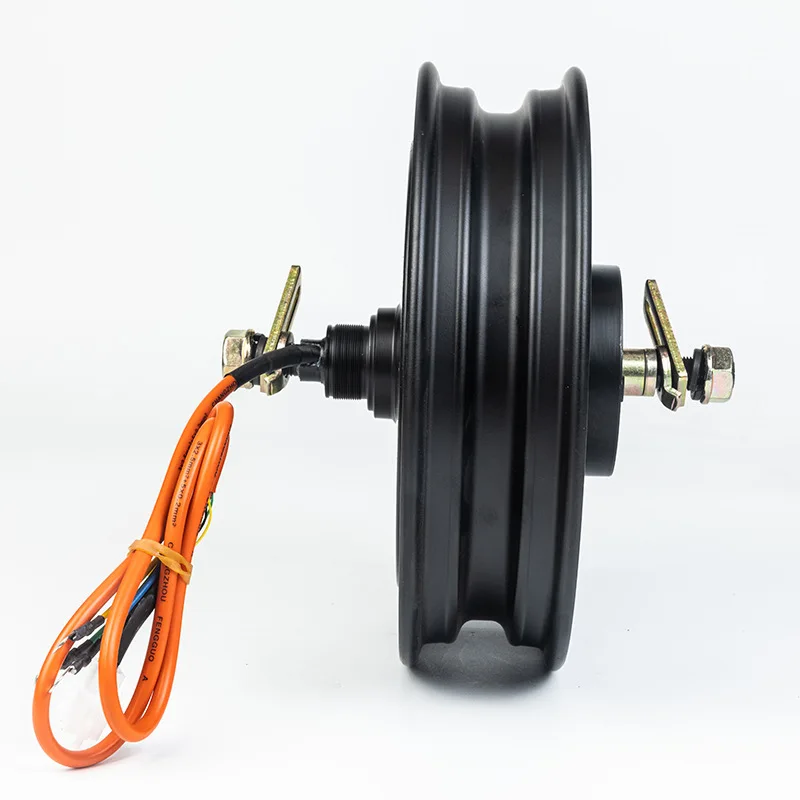 10 inch 300-10 30H 48/60V, 60/72V hub brake disc brake electric motorcycle motor cool running electric car motor